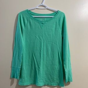 Old Navy Mint Green Pyjama/Waffle Shirt